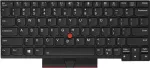 Lenovo 01YP091 klaviatūra (prancūzi&scaron;ka) ne&scaron;iojamam kompiuteriui ThinkPad X280, juoda