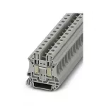 Phoenix Contact 3044160 Praėjimo gnybtų blokas UT 10 &ndash; varžtinis sujungimas, 10 mm&sup2;, pilkas