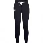 Under Armour moteri&scaron;kas Rival Fleece megztinis su apykakle, juodos spalvos 1356416 001