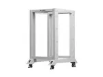 Atviras stovas 19 inch 18U 600x800 pilkas