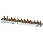 SIEMENS 5ST37840 kontaktinė &scaron;yna 16mm&sup2;, 1x RCD 1P+N + 10x kompaktiniai įrenginiai, 12 TE