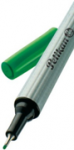 Pelikan Fineliner 96, Strichst&auml;rke: 0,4 mm, gr&uuml;n Schaftfarbe: silber - Kappe und Endst&uuml;ck in Strichfarbe (943191)