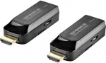 SpeaKa Professional SP-6773280 Audio-/Video-Leistungsverst&auml;rker AV-Sender & -Empf&auml;nger Schwarz (SP-6773280)