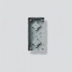 Siedle GU 611-2/1-0 - Unterputzdose - Grau - Siedle - Kunststoff - Oberfl&auml;che - 100 mm (200016702-00)
