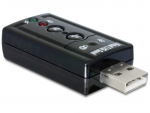 DeLOCK - Soundkarte - 24-Bit - 96 kHz - 7,1 - USB2.0 - CM6533 (63926)