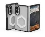 UAG Urban Armor Gear Mouve dėklas su magnetiniu moduliu Samsung Galaxy Z Fold8 - Ice (permatomas)/juodas 214562114343