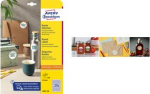 AVERY Zweckform Kennzeichnungs-Etiketten, Durchmesser: 65 mm wei&szlig;, rund, permanent haftend, Papier unbeschichtet, - 1 St&uuml;ck (6227-10)