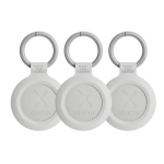 Zestaw Xtorm TravelTag (Apple iOS & Android) - 3 Pack - ash white
