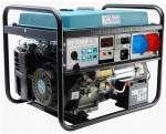 K&Ouml;NNER & S&Ouml;HNEN PETROL GENERATOR 5.0kW 230/400V ELECTRIC START AVR VST KS7000E-1/3