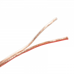 Logilink - Lautsprecherkabel - 2.5 mm&sup2; - 50 m - durchsichtig (CA1085)