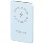 Verbatim Charge 'n' Go belaidė magnetinė power bank 5000 mAh mėlyna