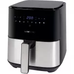 Clatronic FR 3782 H Kar&scaron;to oro gruzdintuvė, 5 l, 80&ndash;200 &deg;C, juoda, nerūdijantis plienas