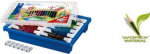 STAEDTLER Buntstift Noris Colour, 288er Kunststoffbox sechseckig, Streifen-Design, ergonomische Soft-Oberfl&auml;che, - 1 St&uuml;ck (185 G288)