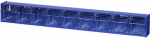 Allit Klappkasten-Magazin (B x H x T) 600 x 77 x 65 mm Blau, Transparent VarioPlus ProFlip 9 464450 1 St. (464450)