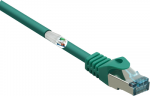 Renkforce RF-5462398 RJ45 Netzwerkkabel, Patchkabel CAT 6a S/FTP 15.00 m Gr&uuml;n mit Rastnasenschutz, Flammwidrig 1 St. (RF-5462398)