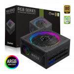 Gamemax Power Supply, 80 PLUS, Gold | RGB 850G | 850 W