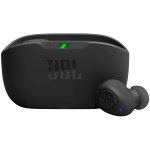 JBL Wave Buds - Kabellose In-Ear Ohrh&ouml;rer mit IP54 und IPX2 Wasserdichtigkeit - Kraftvoller Bass und 32 Stunden Akkulaufzeit - In Schwarz (JBLWBUDSBLK)