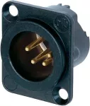 Neutrik NC4MD-LX-B jungties priedas juodas