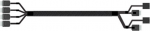 Intel OCuLink Cable Kit AXXCBL625CVCX - Internes SAS-Kabel - 4i MiniLink SAS (SFF-8611) (M) gerade bis 4i MiniLink SAS (SFF-8611) (M) - 62.5 cm