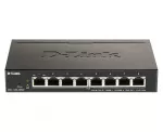 D-Link 8 prievadų PoE Gigabit i&scaron;manusis valdomas jungiklis