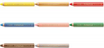 STAEDTLER Hexagonal-Buntstift Noris junior, pfirsich Der ideale erste Kinderbuntstift! 7,60cm (3) 1: Bunt-, Wachsmal - 1 St&uuml;ck (140-43)