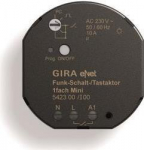 GIRA 542300 Funk Schalt Tastaktor Mini 1fach Gira eNet