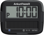 Needit PARK Micro Solar elektr. Parkscheibe Zulass. schw. (9010)