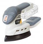 Batavia 18V detail sander Without battery and charger
