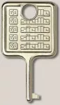 SIEDLE 210007018-00 raktas informaciniam moduliui IM 511- (210007018-00)