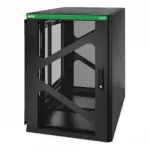 APC NetShelter 18U Wall-Mount Rack Enclosure Cabinet - 19 inch Width, 520mm Depth, Black
