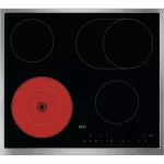 AEG NRN64A06XB Savaranki&scaron;ka Indukcinė Kaitlentė, 60 cm, 4 Zonos, Liečiamas Valdymas, PowerBoost