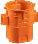 SIMET S60GF pavir&scaron;inė jungiamoji dėžutė, jungiamoji, ypač gili, 60 mm, oranžinė