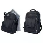LIGHTPAK Fanactic 20L poliesterio ne&scaron;iojamojo kompiuterio kuprinė su &scaron;onine pamink&scaron;tinta ki&scaron;ene, pamink&scaron;tinta nugara ir diržais, kelios ki&scaron;enės, juoda 24603