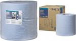 TORK Mehrzweck-Putzrolle, 2-lagig, blau, 170 m - extra stark Papierwischt&uuml;cher aus Hybrid Qualit&auml;t (Tissue plus & Tissue) - 1 St&uuml;ck (130073)