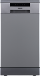 Gorenje GS522E10S Dishwasher, E, Free standing, Width 45 cm, Number of place settings 10, Grey