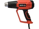 YATO &Scaron;ilumos Pistoletas 1600W 50-650&deg;C 2 Greičiai LCD + Atmintis