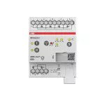 ABB VC/S6.2.2.2 KNX vožtuvų pavarų valdiklis, 6 kanalų, rankinis valdymas, DIN bėgelis 2CDG110330R0011