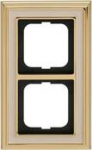 Busch Jaeger Rahmen 2-fach ms/pol elfenbein/ws 1722-838 (1754-0-4634)