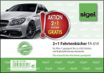 Sigel Fahrtenbuch T1179 DIN A6 quer Anzahl der Bl&auml;tter: 40 3 St./Pack. 1 Pckg. (T1179)