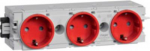 Hager Br&uuml;stungskanal Einsteckmodul (B x H x T) 180 x 50 x 61 mm GS30003020 1 St. Verkehrsrot (GS30003020)
