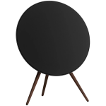 Beosound A9 5th Gen Speaker Black Anthracite (Back Black/Cover Black/Legs Dark Oak)