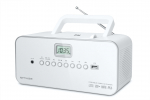 Muse | M-28RDW | Portable radio CD/MP3 Player with USB | White