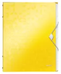 Leitz Divider Book WOW PP 6 skirtukų, A4, polipropilenas, geltona, blizgi, 200 lapų