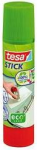 tesa ecoLogo Stick Klebestift, Inhalt: 40 g l&ouml;sungsmittelfrei, 100% recycelter Kunststoff, 65% bio- (57028-00200-03)
