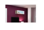 Cama Spintelė VIGO 90 stiklas 90/35/32 sonomos ąžuolas/baltas blizgus