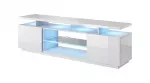 RTV spintelė EVA 180x40x56 baltas/baltas blizgus