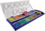 Pelikan 735 K/12 - Paint - 13-teilig - verschiedene Farben - Dunkel (720250)