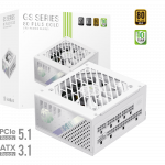 Gamemax Power Supply, 80 PLUS, Gold | GS 850G WH | 850 W