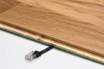 Wentronic Goobay CAT 6 Flat-Patch laidas, U/FTP, juodas, 20 m &ndash; varinė gysla (94239)