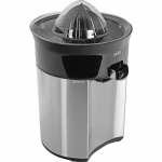 CitrusQuick 5 Zitruspresse CJ5050 (schwarz/edelstahl, 60 Watt, direkter Saftauslauf)